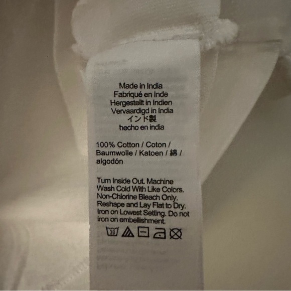 J. Crew • NWT • Relaxed lattice-embellished cropped T-shirt - Picture 7 of 11